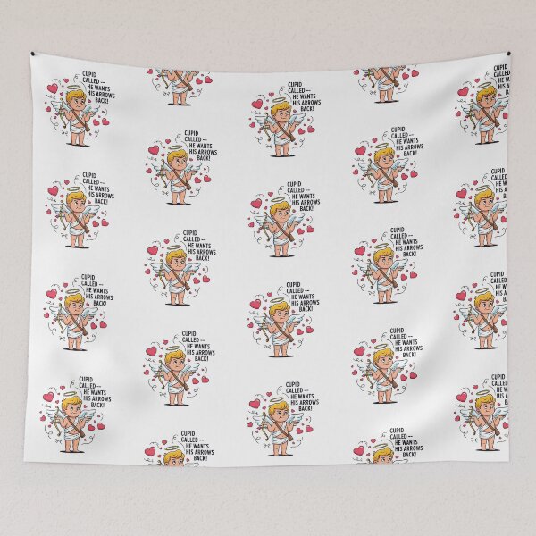 Item preview, Funny Cupid Valentine’s Day designed and sold by Pixelzo.