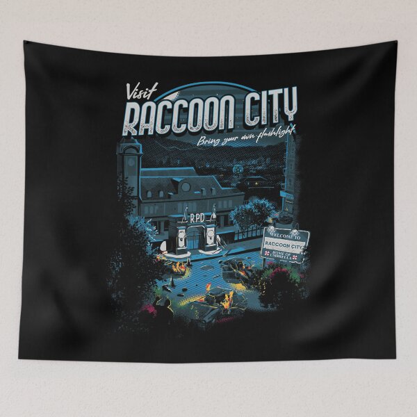 Item preview, Visit Raccoon City designed and sold by Harsharaj-Sarma.