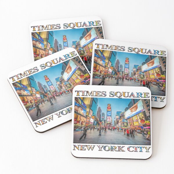 Artikelvorschau, Times Square Sparkle (Poster auf Weiß) entworfen und verkauft von Ray's Photos & Art.