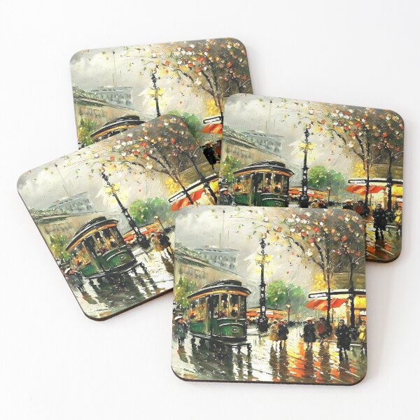 Item preview, Place de la Madeleine in the Belle Époque - 09 designed and sold by artdesignsnow.