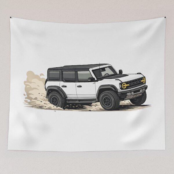 Item preview, F B Off Road SUV Dust Action White designed and sold by VenZolic.