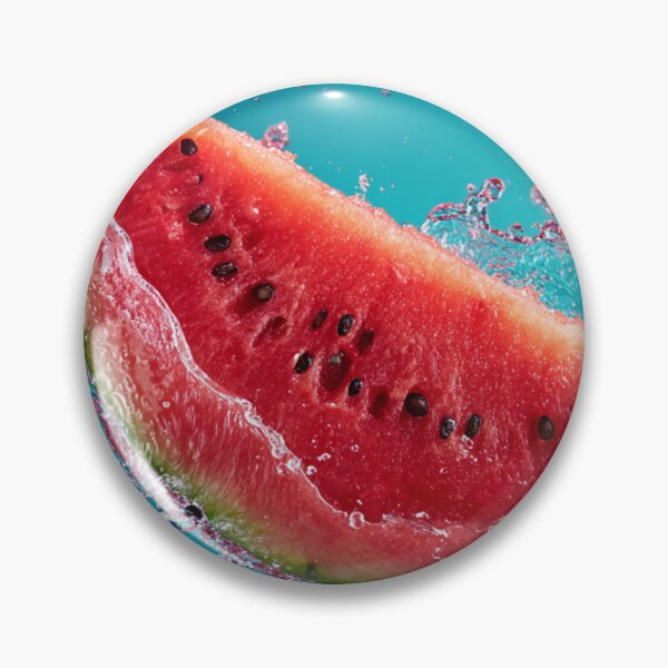 Item preview, Summer Surge: Watermelon Splash on Turquoise designed and sold by ThaCriações.