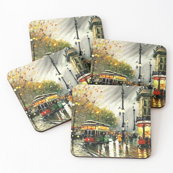 Item preview, Place de la Madeleine in the Belle Époque - 07 designed and sold by artdesignsnow.