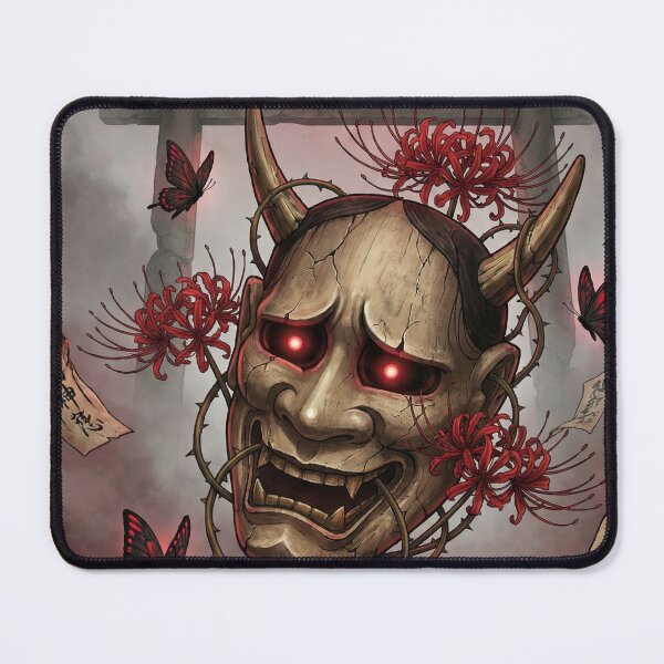 Item preview, Hannya Curse: Thorns and Burning Talismans designed and sold by Mori-no-Akari.