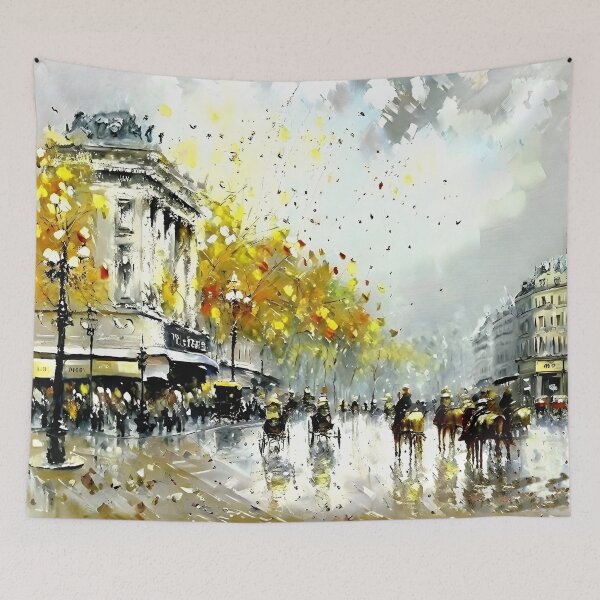 Item preview, Place de la Madeleine in the Belle Époque - 06 designed and sold by artdesignsnow.