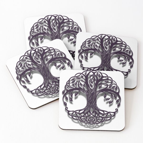 Item preview, Tree of life, Yggdrasil - draw version designed and sold by Freeform Flow by Caroline.