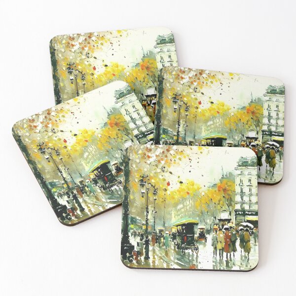 Item preview, Place de la Madeleine in the Belle Époque - 03 designed and sold by artdesignsnow.