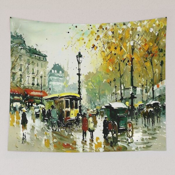 Item preview, Place de la Madeleine in the Belle Époque - 02 designed and sold by artdesignsnow.