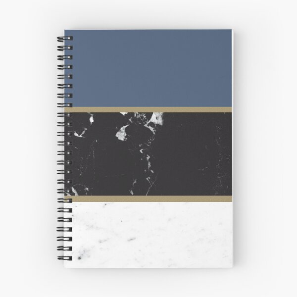Item preview, Marble Mix Stripes #3 #black #white #blue #gold #decor #art  designed and sold by Anita's & Bella's Art.