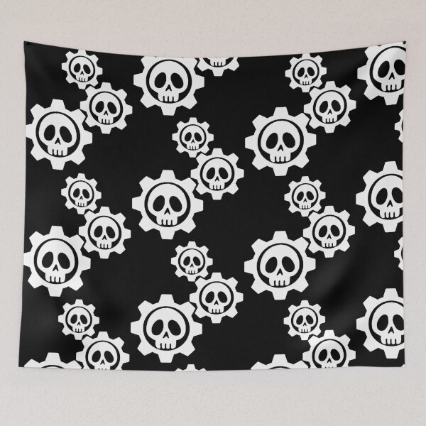 Item preview, Copie de Skulls and gears (red) designed and sold by Lagueny.