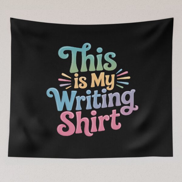 Item preview, This Is My Writing Shirt Typography designed and sold by ebxkdvfl69.