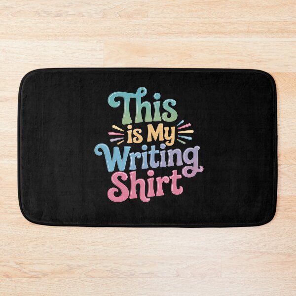 Item preview, This Is My Writing Shirt Typography designed and sold by ebxkdvfl69.