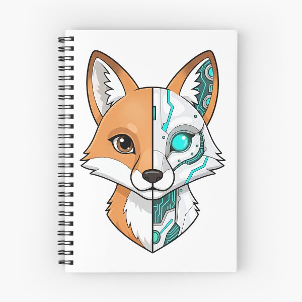 Item preview, Cyber Fox designed and sold by Paw Print Tee.