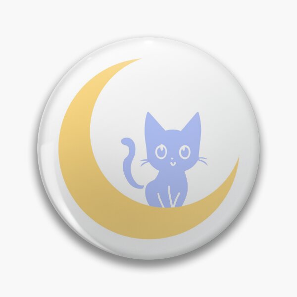 Item preview, Moonlit Cat Sticker designed and sold by Nuha28.