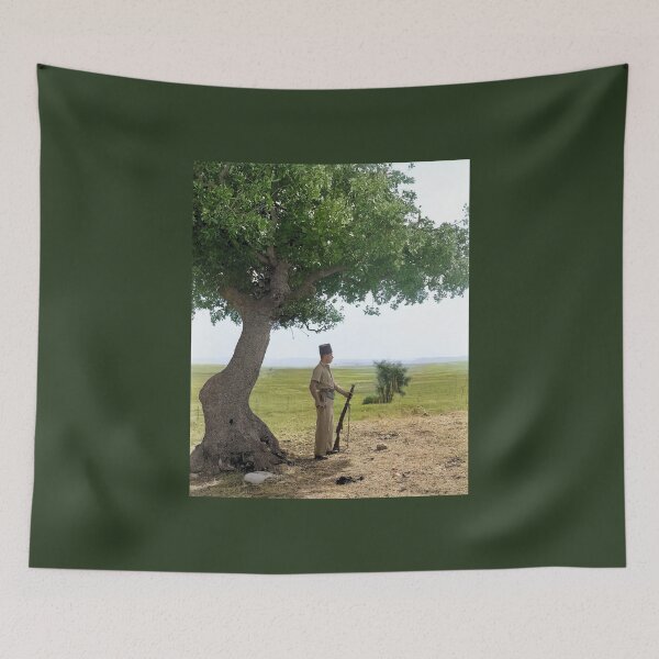 Item preview, Israel, Kibbutz Gan Shmuel, Guard. 1938. designed and sold by UltraQuirky.