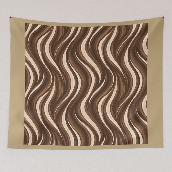 Item preview, Savanna Rhythm – Abstract Kudu Stripe Design designed and sold by annenambiro.