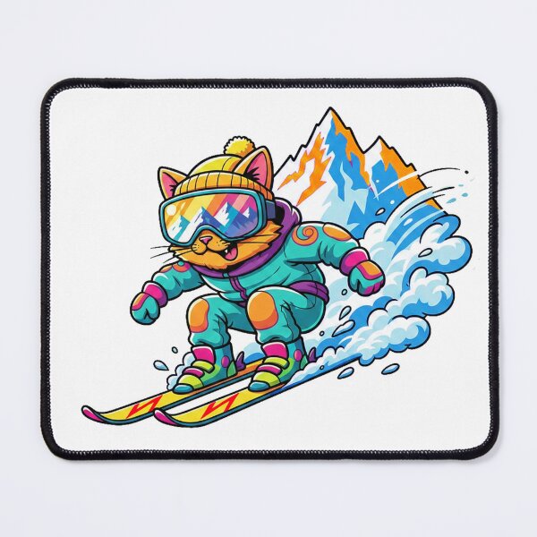 Item preview, cat ski goggles designed and sold by YounexxART.