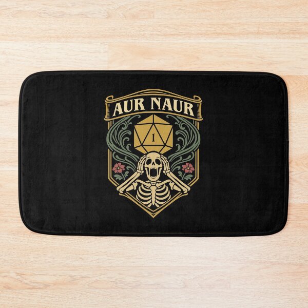 Item preview, Aur Naur Funny Critical Fail D20 Dice Tabletop RPG designed and sold by pixeptional.