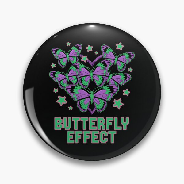 Item preview, Butterfly Effect Purple Green Heart Sparkle Valentine's Day designed and sold by DarylWelsh2024.