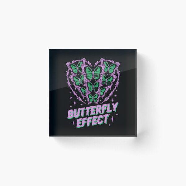 Item preview, Butterfly Effect Barbed Wire Heart Purple Green Valentine's Day designed and sold by DarylWelsh2024.