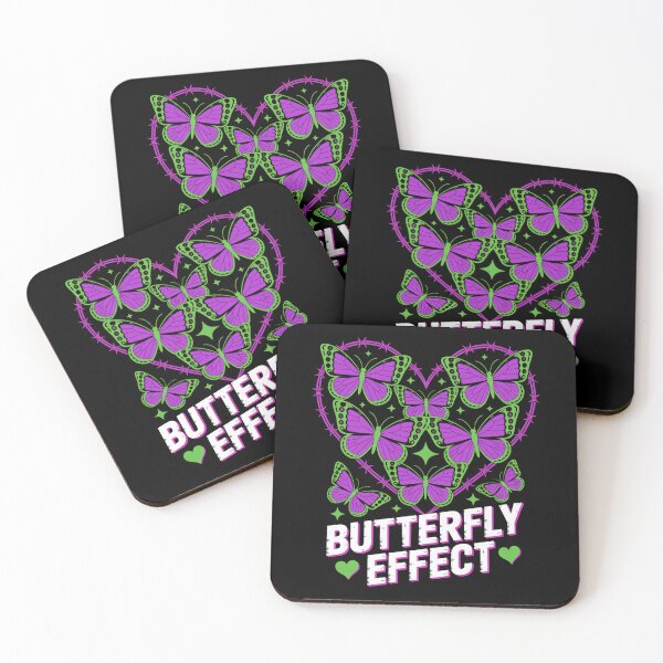 Item preview, Butterfly Effect Barbed Wire Heart Purple Green Stars Valentine's Day designed and sold by DarylWelsh2024.