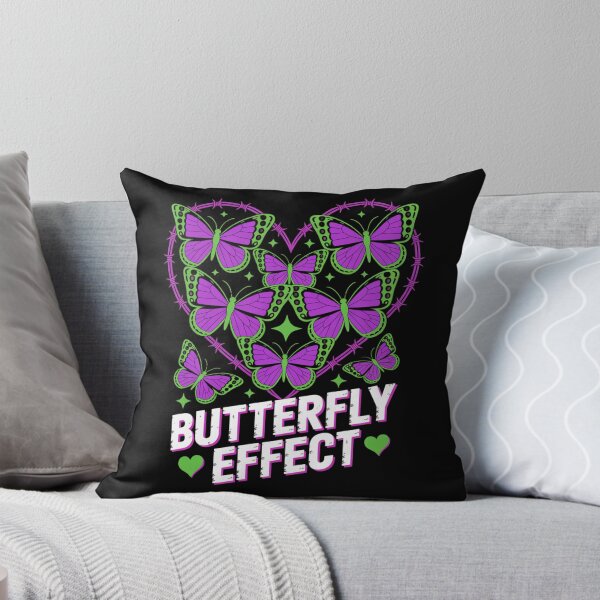 Item preview, Butterfly Effect Barbed Wire Heart Purple Green Stars Valentine's Day designed and sold by DarylWelsh2024.
