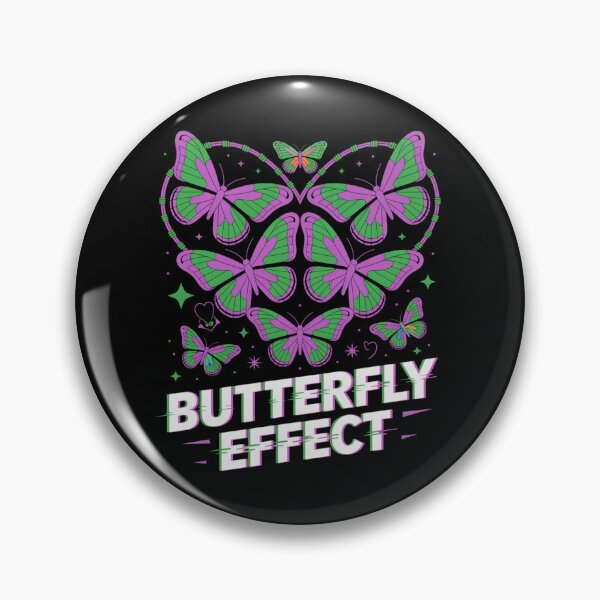 Item preview, Butterfly Effect Barbed Wire Purple Green Heart Valentine's Day designed and sold by DarylWelsh2024.