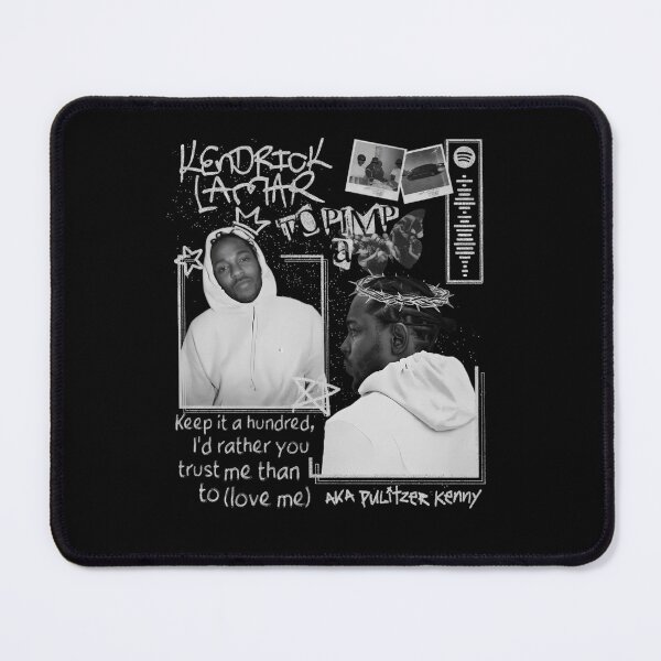 Item preview, Kendrick Lamar Hiphop Keep It Hundered I'd Rather You Trust Me Than To Love Me Aka Puilter Kenny designed and sold by beesexcel.