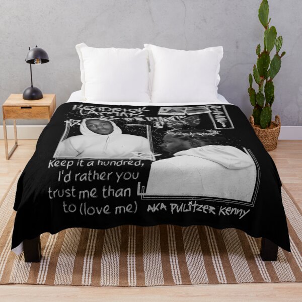 Item preview, Kendrick Lamar Hiphop Keep It Hundered I'd Rather You Trust Me Than To Love Me Aka Puilter Kenny designed and sold by beesexcel.