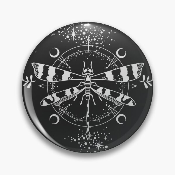 Artikelvorschau, Mystisches Libellen-Fantasy-Symbol-Shirt entworfen und verkauft von BugBrainsUK.