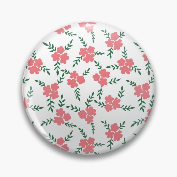 Item preview, Diseño de patrón sin costuras con racimos florales rosados designed and sold by SmallDart Creations.