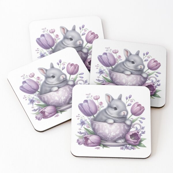 Item preview, Cute Easter Bunny Design, Easter Baby Rabbit, Cute Spring Bunny, Spring Bunny Artwork. designed and sold by gabrielakrall.