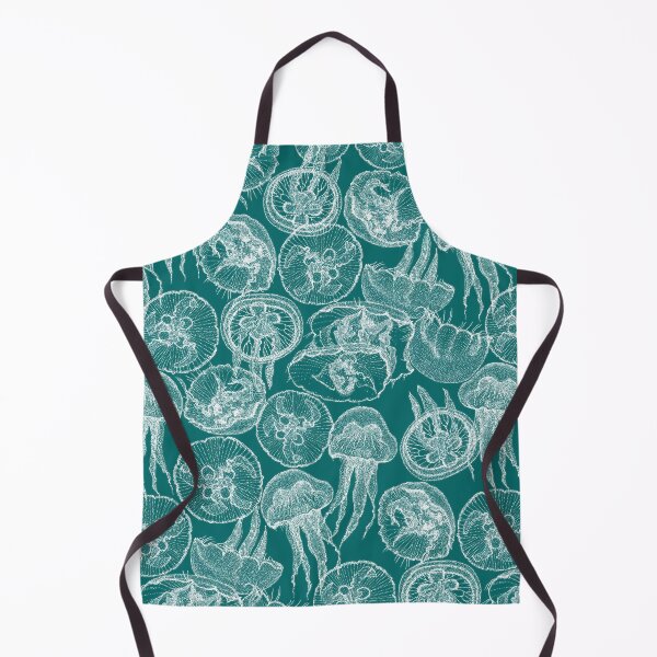 Item preview, moon jellyfish turquoise designed and sold by scrummy.