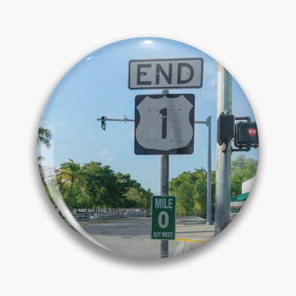 Item preview, Key West, the Beginning of US1 designed and sold by Kay Brewer.