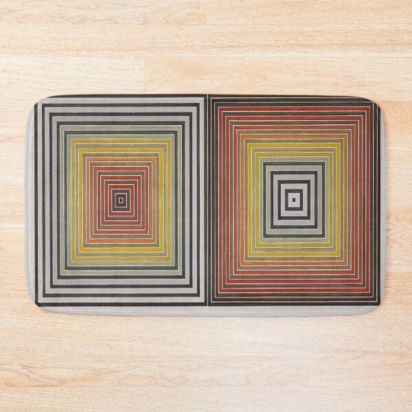 Item preview, double gray scramble 1973 - Frank Stella designed and sold by nebelimr.