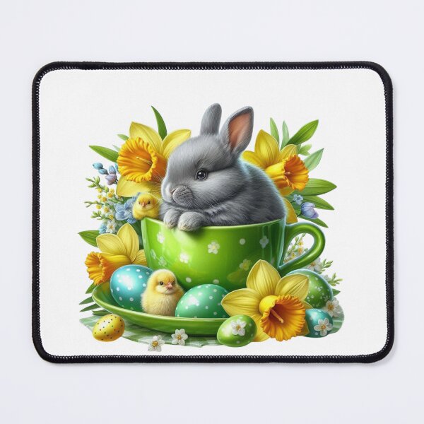 Item preview, Easter Cute Bunny Design, Easter Baby Rabbit, Cute Spring Bunny, Spring Bunny Artwork. designed and sold by gabrielakrall.