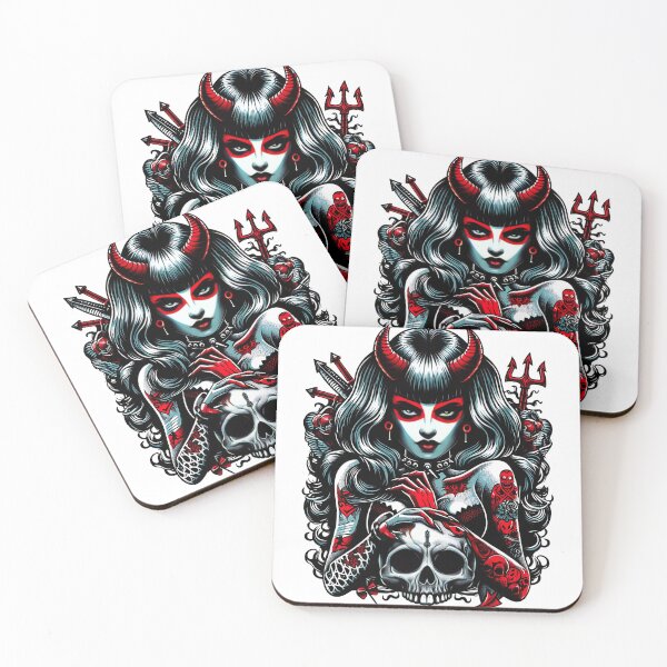 Item preview, demon lady designed and sold by kaosproductions.