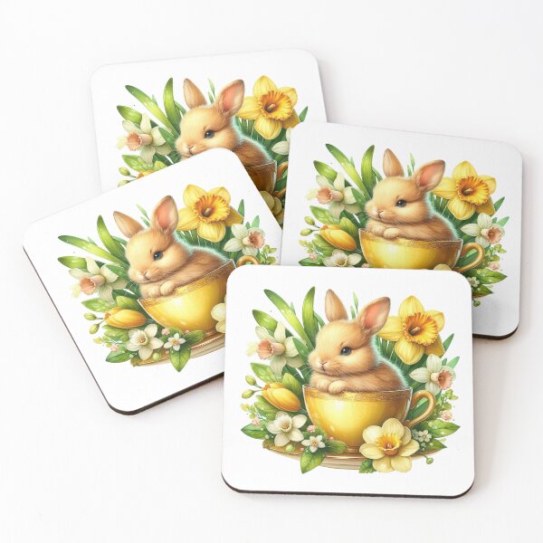 Item preview, Easter Cute Bunny Design, Easter Baby Rabbit, Cute Spring Bunny, Spring Bunny Artwork. designed and sold by gabrielakrall.