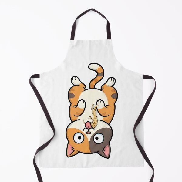 Item preview, Funny Spaghetti Cat Eating Noodles Cartoon designed and sold by k3rstman1.