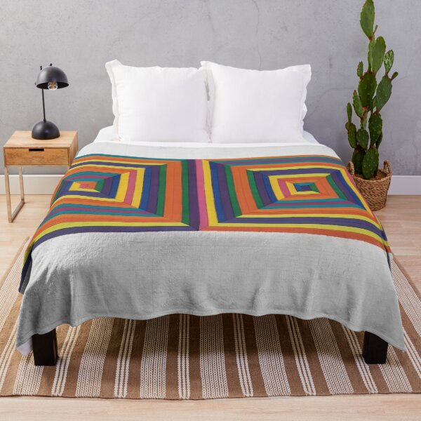 Item preview, fort n de las flores 1967 - Frank Stella designed and sold by nebelimr.