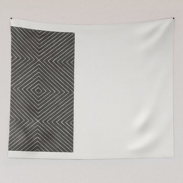 Item preview, gezira from black series ii 1967 - Frank Stella designed and sold by nebelimr.