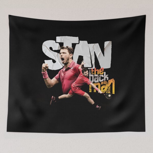 Item preview,  Stan The Man  Minimalist Tennis Powerful One-Handed Backhand Inspired Design designed and sold by Vrsabi54.