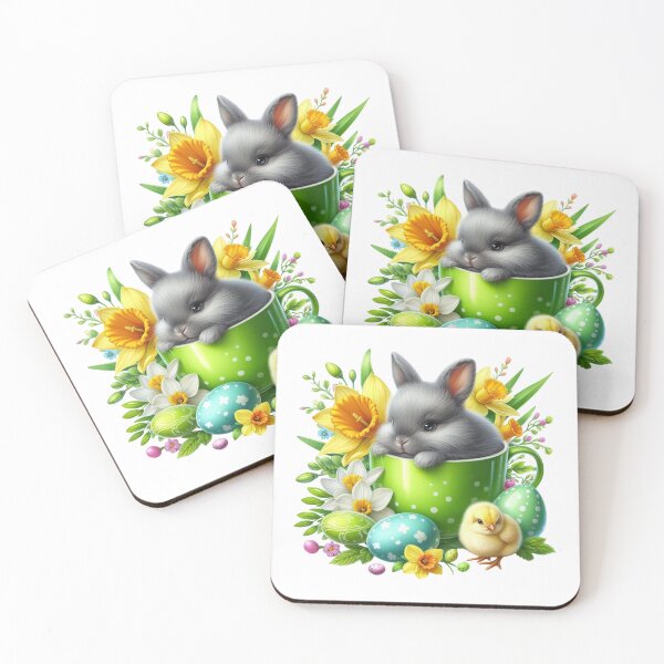 Item preview, Easter Cute Bunny Design, Easter Baby Rabbit, Cute Spring Bunny, Spring Bunny Artwork. designed and sold by gabrielakrall.