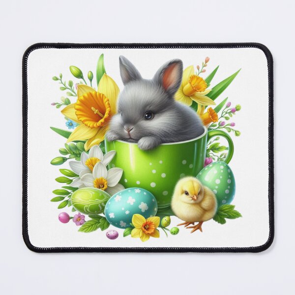 Item preview, Easter Cute Bunny Design, Easter Baby Rabbit, Cute Spring Bunny, Spring Bunny Artwork. designed and sold by gabrielakrall.