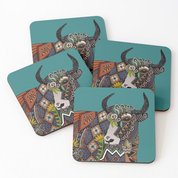 Item preview, yak teal designed and sold by scrummy.