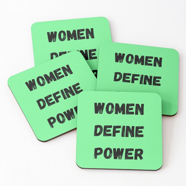 Item preview, Women Define Power • Bold Feminist Typography designed and sold by Yassine SEBA.