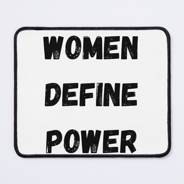 Item preview, Women Define Power • Bold Feminist Typography designed and sold by Yassine SEBA.