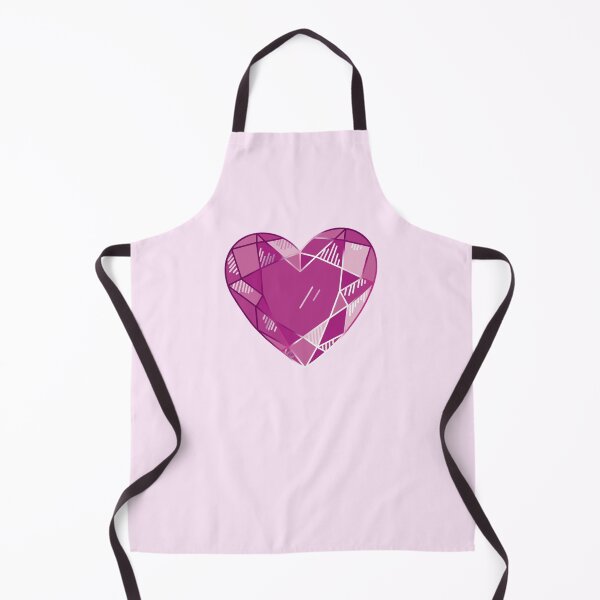 Item preview, Gemstone Heart in Pink designed and sold by MelittArt.