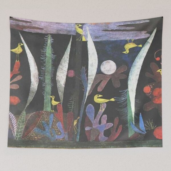 Item preview, Landscape with Yellow Birds designed and sold by SharonTheFirst.