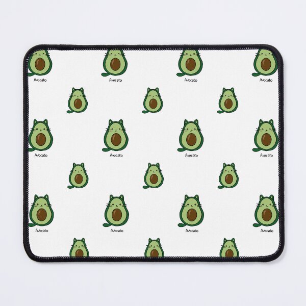 Item preview, Cute Avocato Pattern - Kawaii Avocado Cat Pun Art designed and sold by LYAN-STORE.